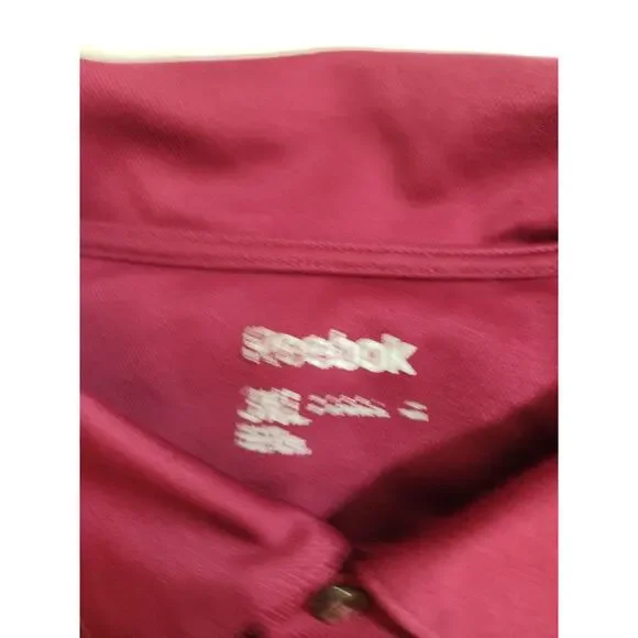 Reebok Golf Polo Shirt Mens 3XL Pink Short Sleeve Preppy Athleisure - Picture 11 of 12